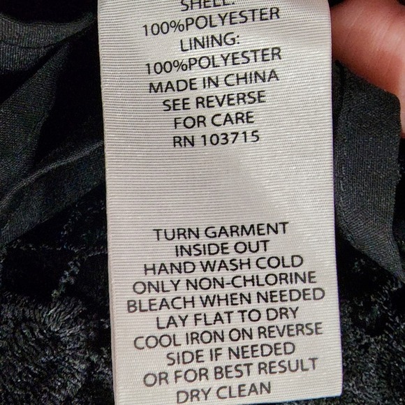 Nanette Lepore black lace‎ dressy tank top size small new!!! - Picture 5 of 6